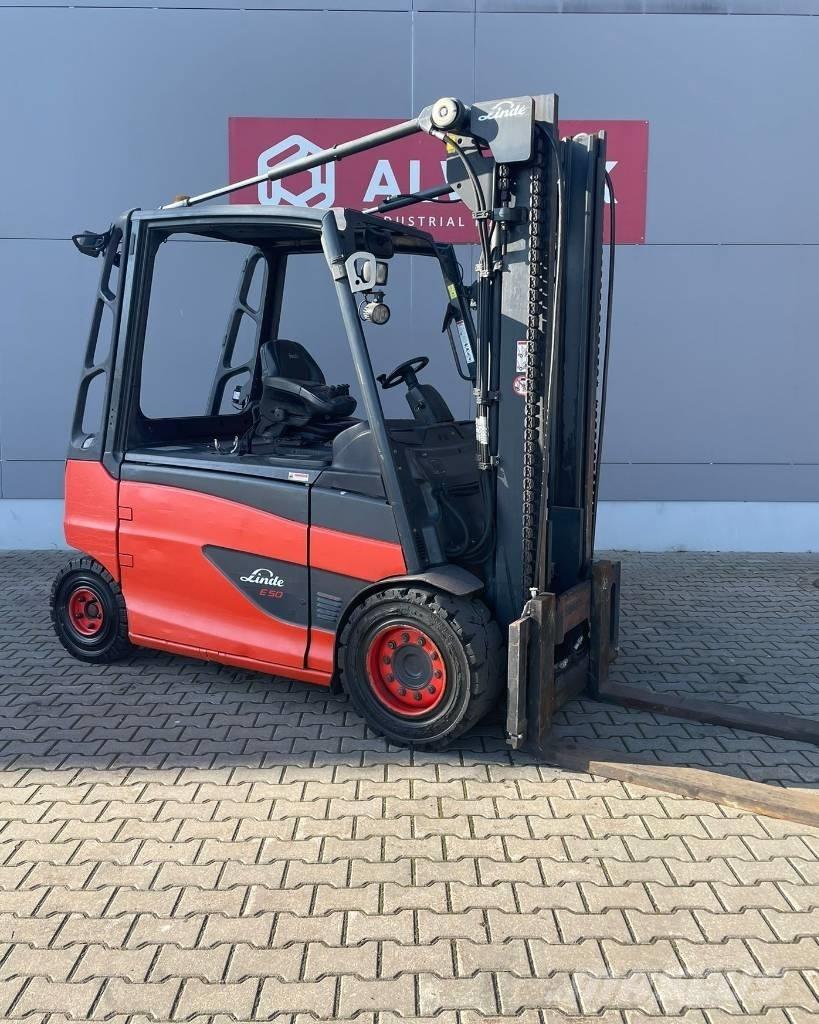 Linde E 50 El gaffeltrucks