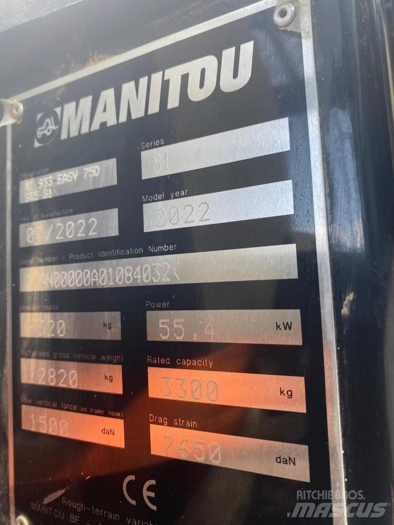 Manitou MT 933 Easy Teleskoplæssere