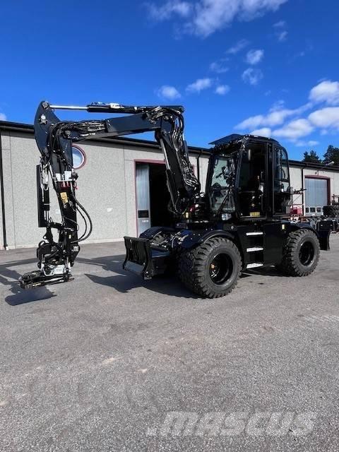 JCB Hydradig Gravemaskiner på hjul