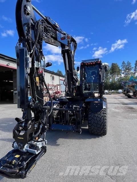 JCB Hydradig Gravemaskiner på hjul
