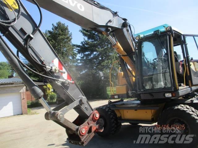 Volvo EW 160 Gravemaskiner på hjul