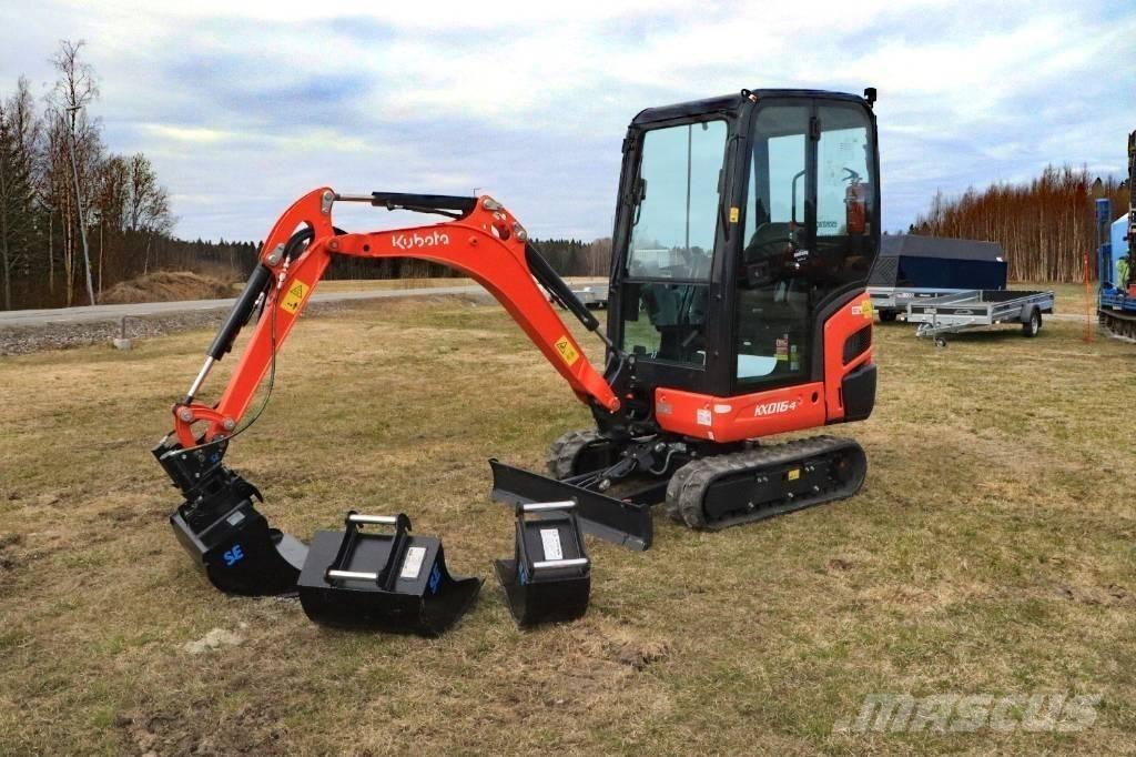 Kubota KX016-4 Minigravemaskiner