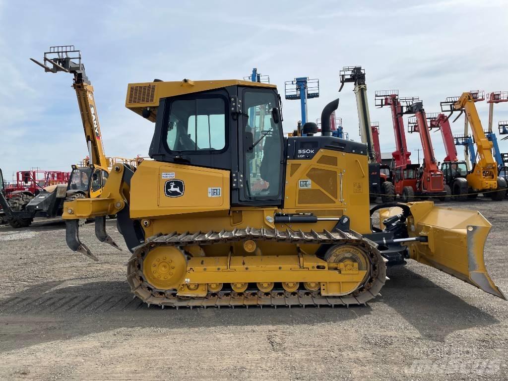 DEERE 550K Bulldozer på larvebånd