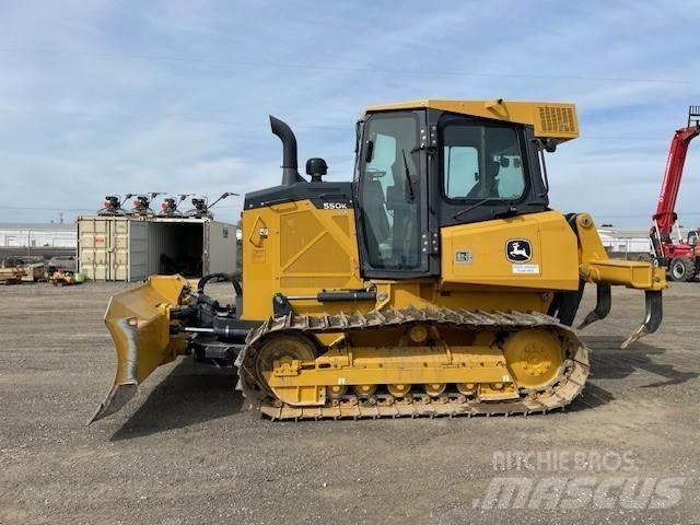 DEERE 550K Bulldozer på larvebånd