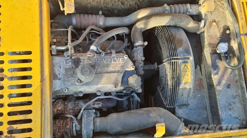 JCB JS 175 W Gravemaskiner på hjul