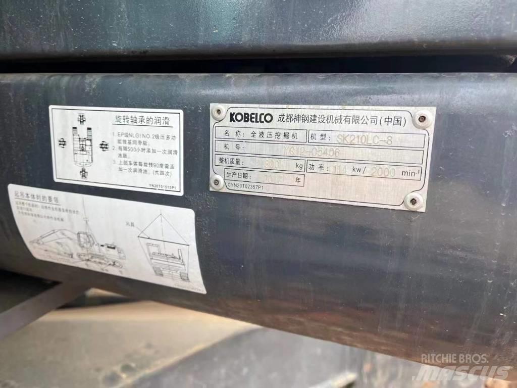 Kobelco SK210 Gravemaskiner på larvebånd