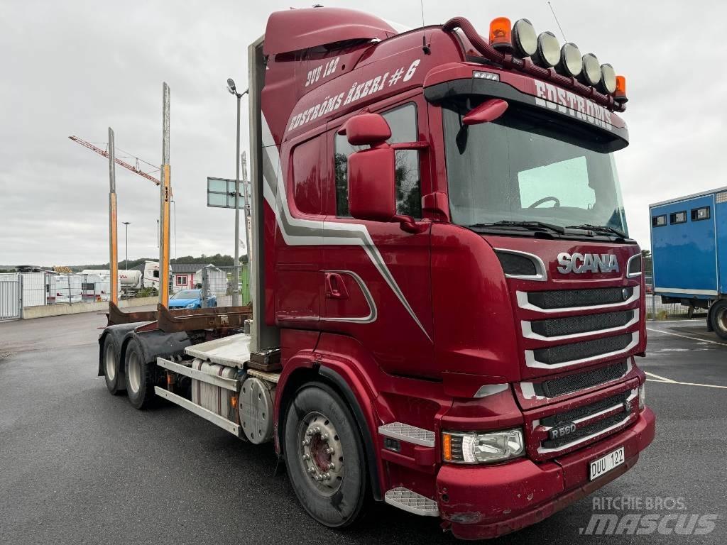 Scania R 560 Tømmertransport