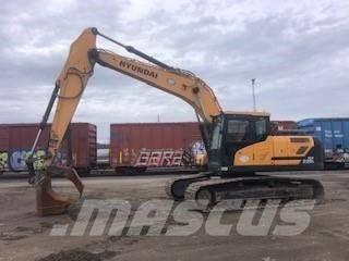 Hyundai HX 220 L Gravemaskiner på larvebånd