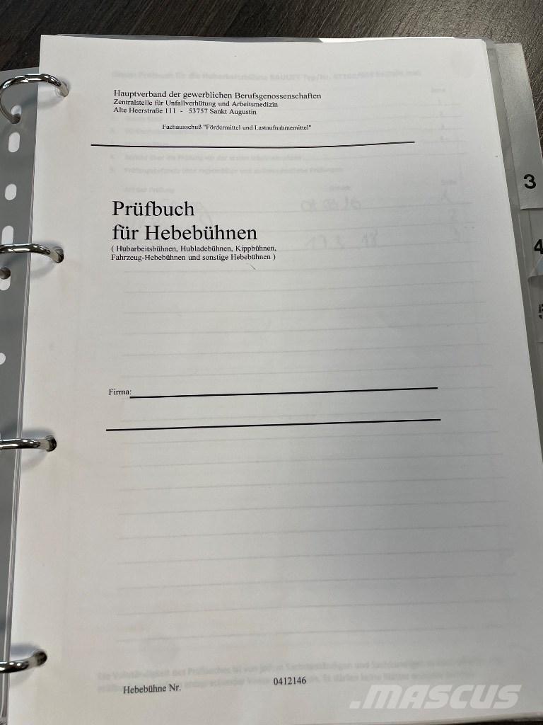 Bluelift SA 16 Bomlifte med knækarm