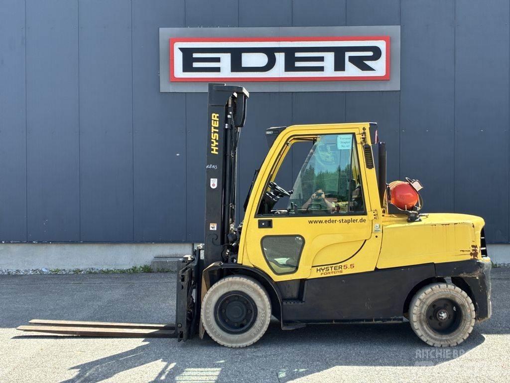 Hyster H 5.5FT LPG gaffeltrucks