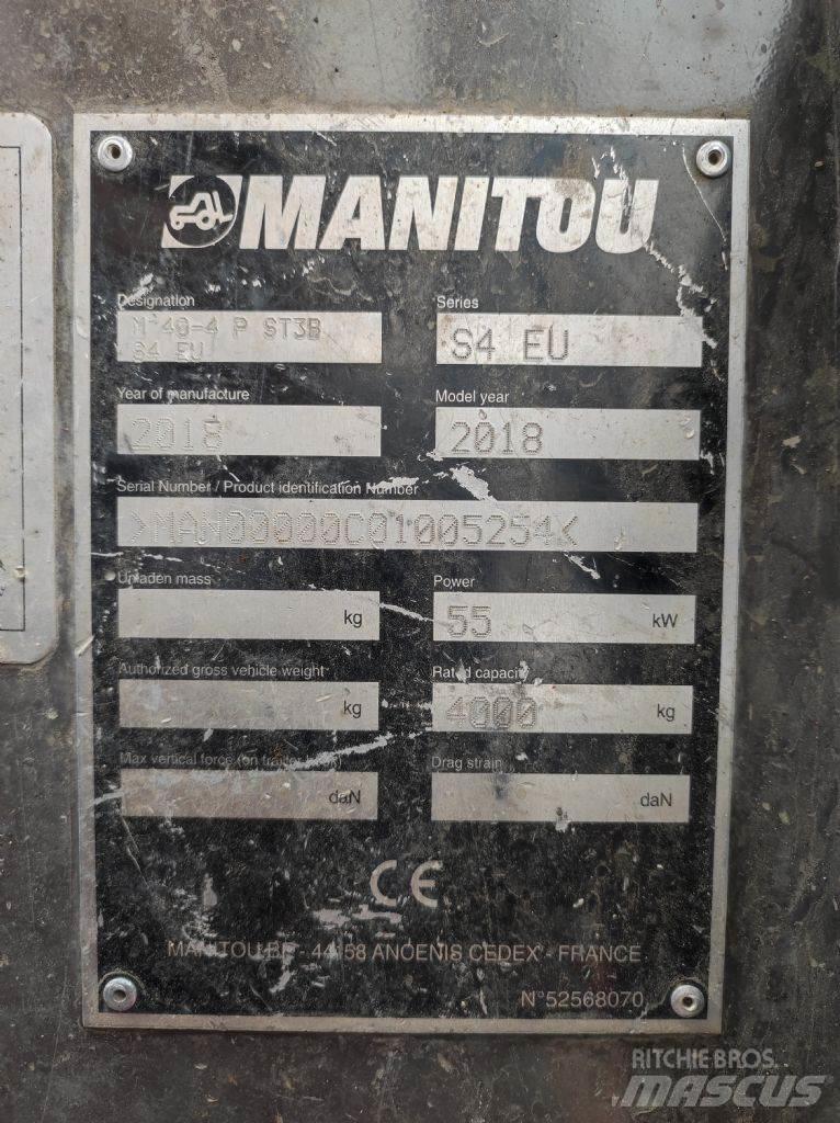 Manitou M 40.4 Terrængående gaffeltruck