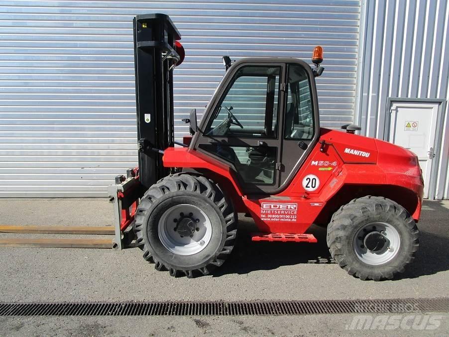 Manitou M 50-4 Terrængående gaffeltruck