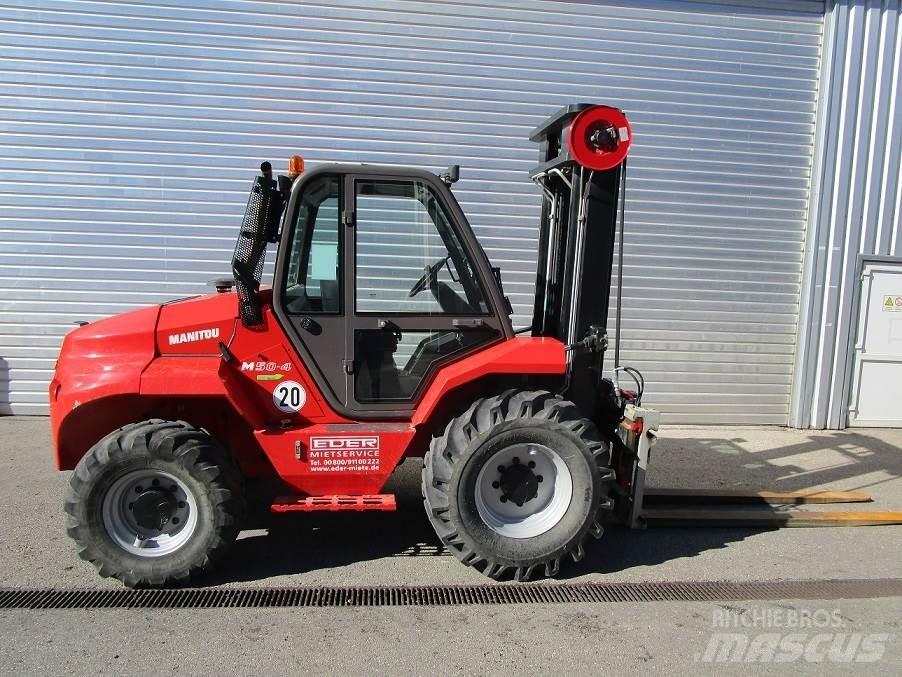 Manitou M 50-4 Terrængående gaffeltruck