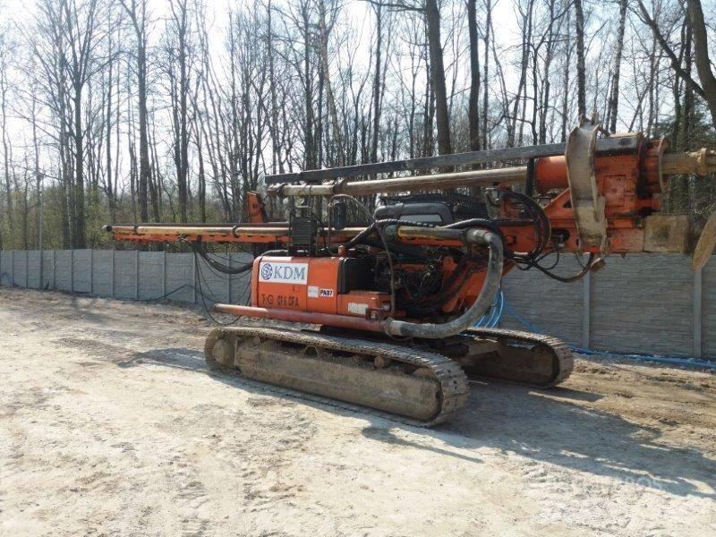 Tescar CF6 CFA Pæle- og rammemaskiner