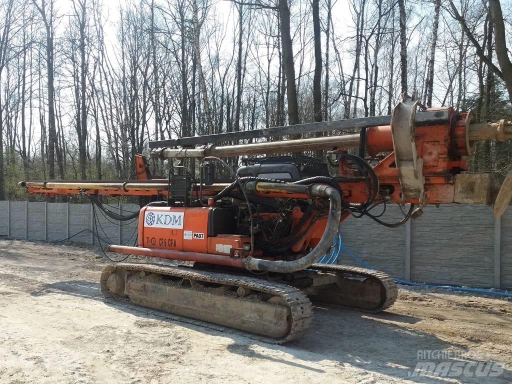 Tescar CF6 CFA Pæle- og rammemaskiner