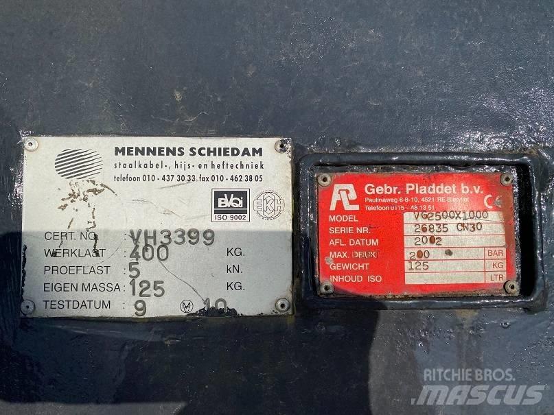 Pladdet VG2500X1000 Andet tilbehør