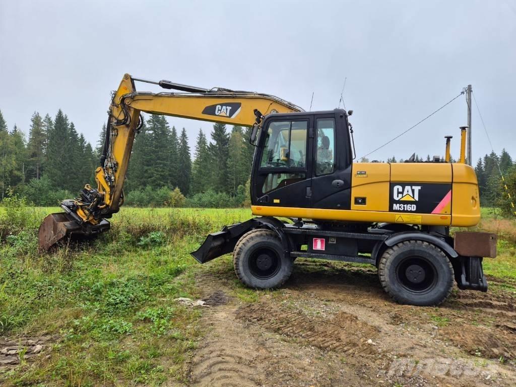 CAT M 316 D Gravemaskiner på hjul