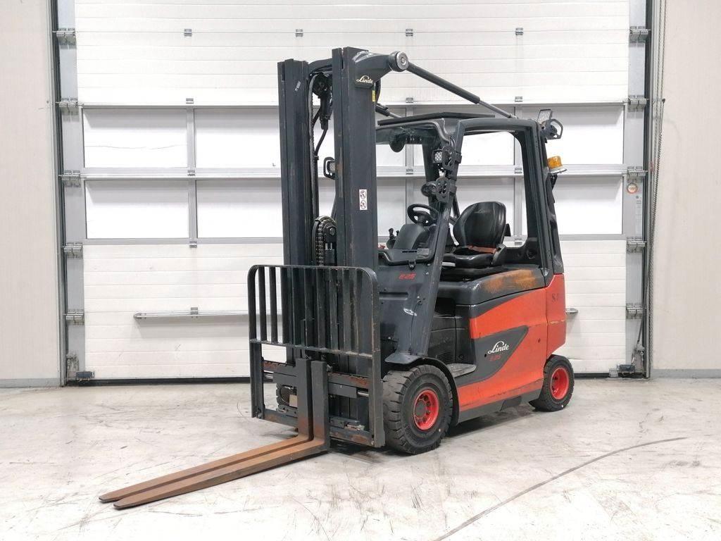 Linde E25H-01/600 El gaffeltrucks