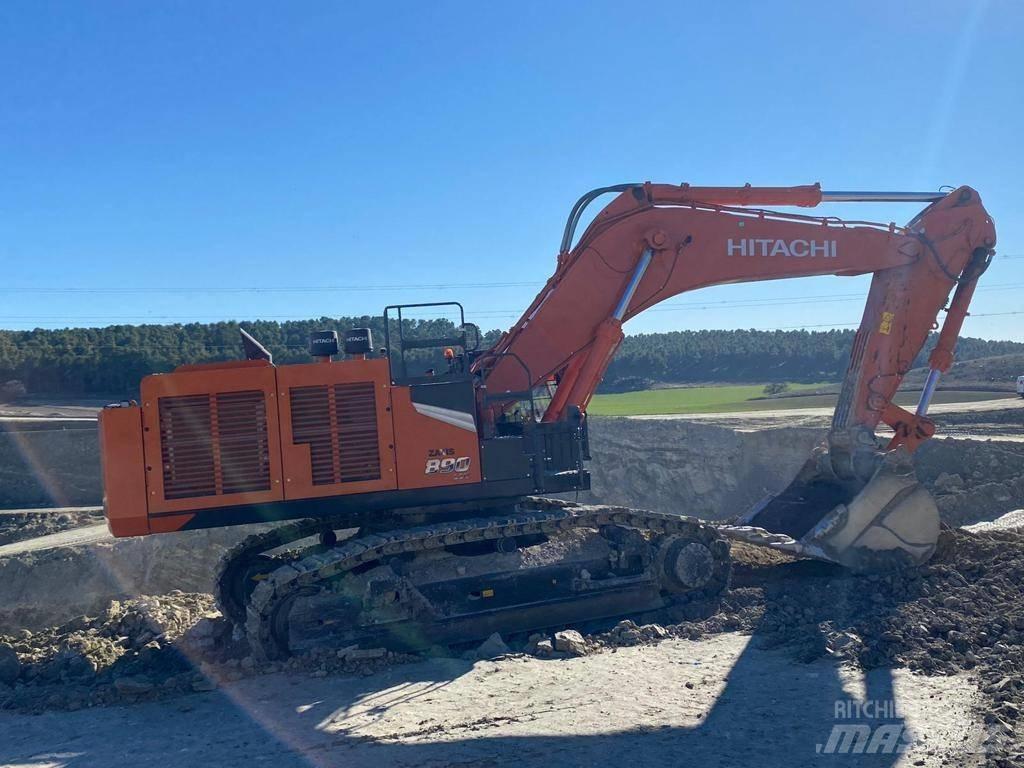 Hitachi ZX 890 Gravemaskiner på larvebånd