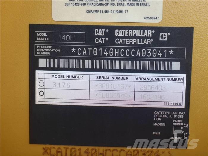 CAT 140 H Vejhøvle / Gradere