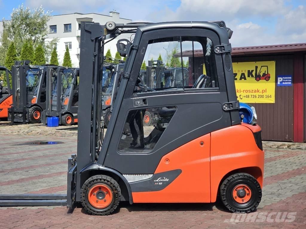 Linde H18T-01 LPG gaffeltrucks