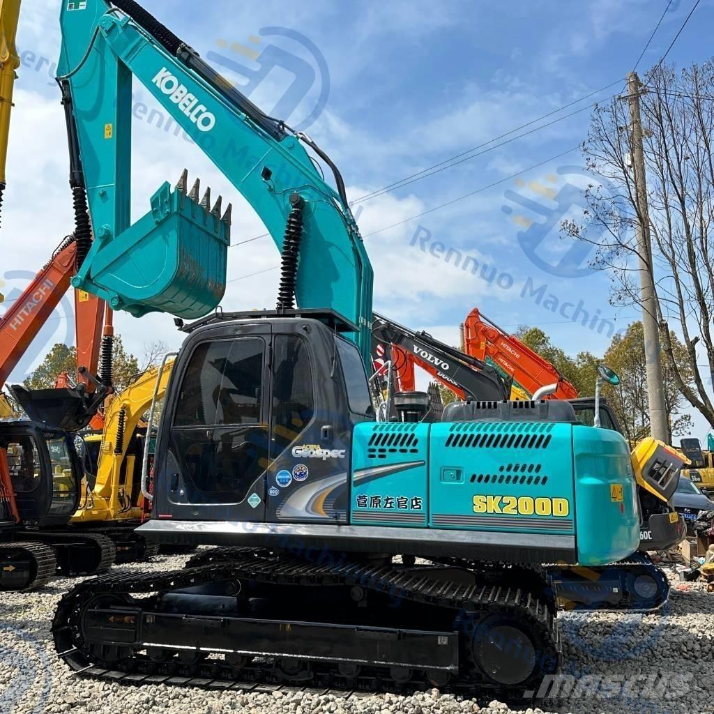 Kobelco SK 200 Gravemaskiner på larvebånd
