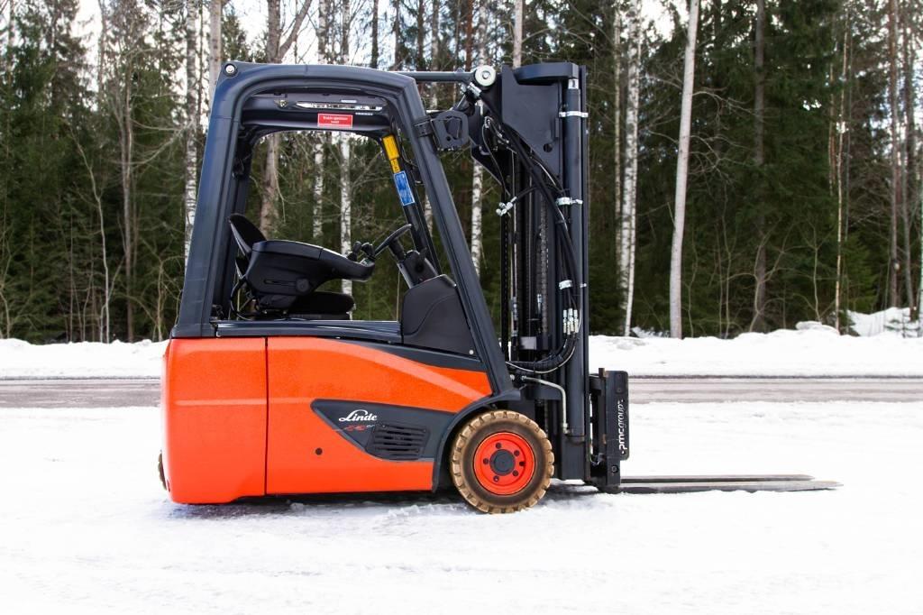 Linde E16C-02 El gaffeltrucks