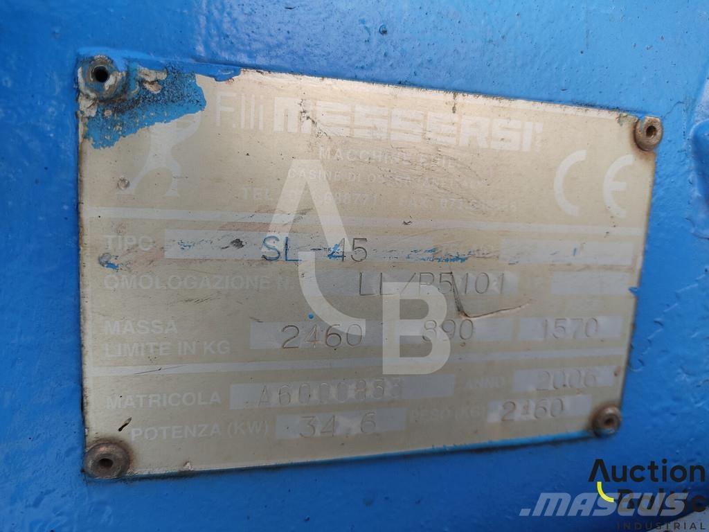 Messersi SL-45 Minilæsser - skridstyret