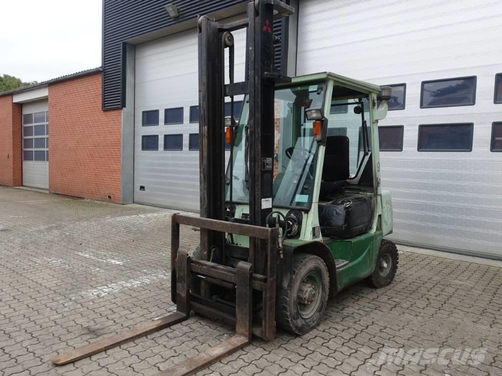 Mitsubishi FD 25 T Diesel gaffeltrucks