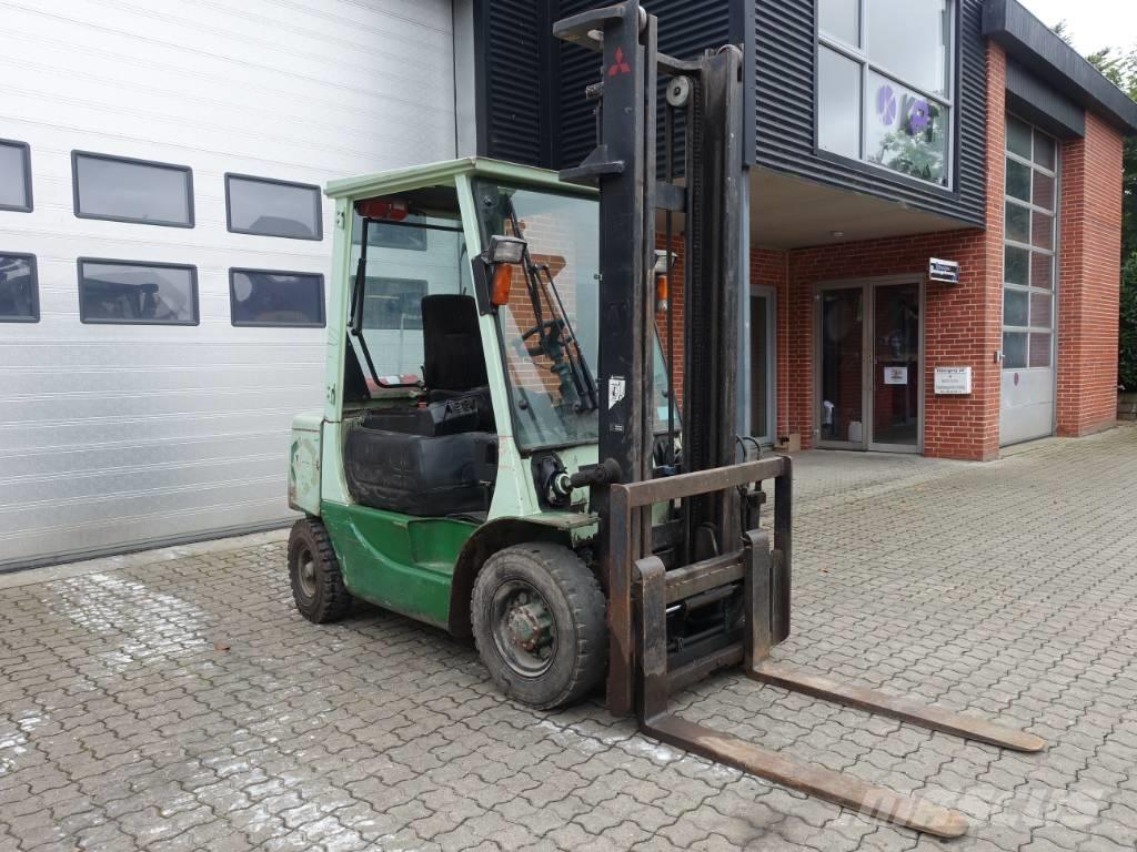 Mitsubishi FD 25 T Diesel gaffeltrucks