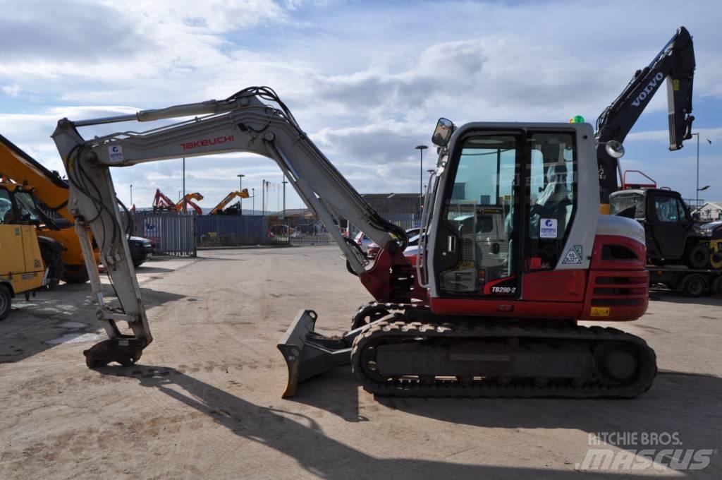Takeuchi TB290-2 Midi-gravemaskiner 7t - 12t
