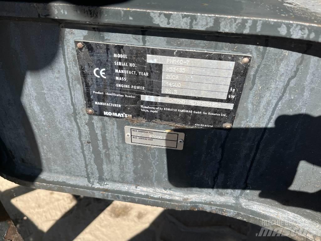 Komatsu PW 140-7 Gravemaskiner på hjul