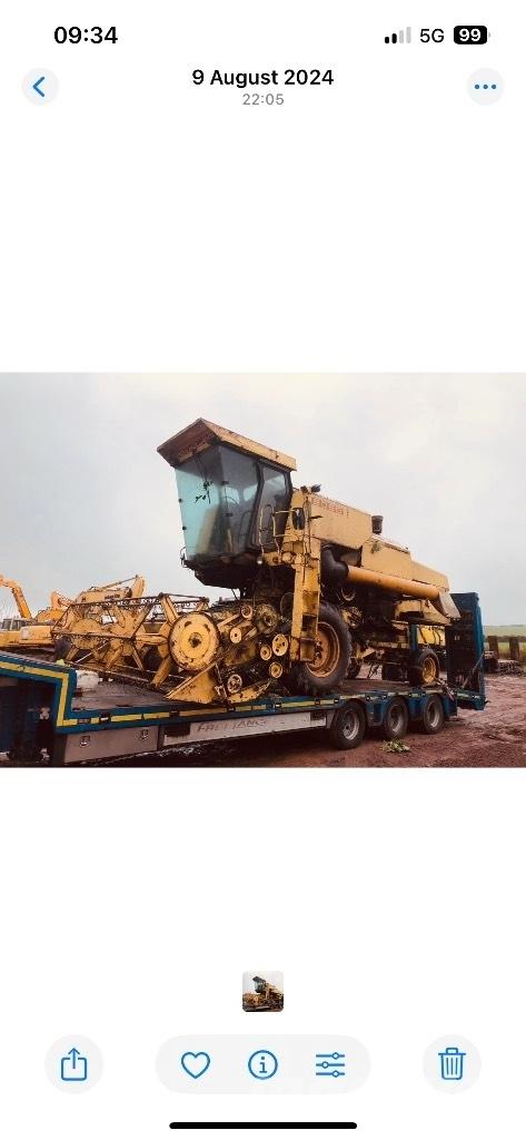 New Holland 8050 Mejetærskere