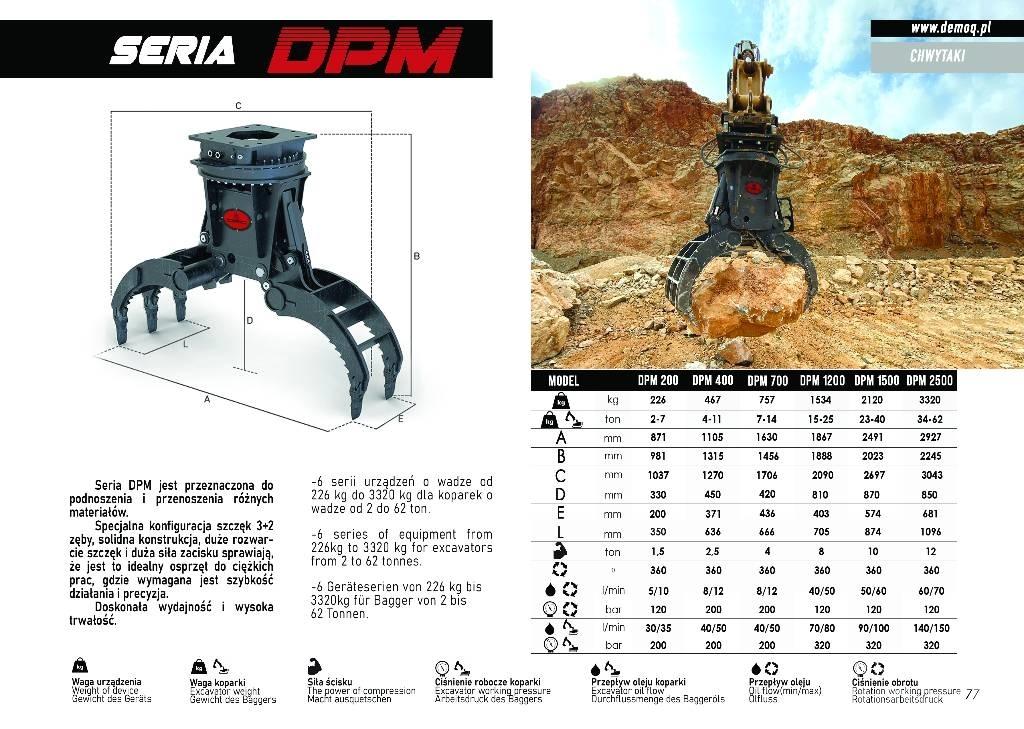  DEMOQ DPM1200 Gribere