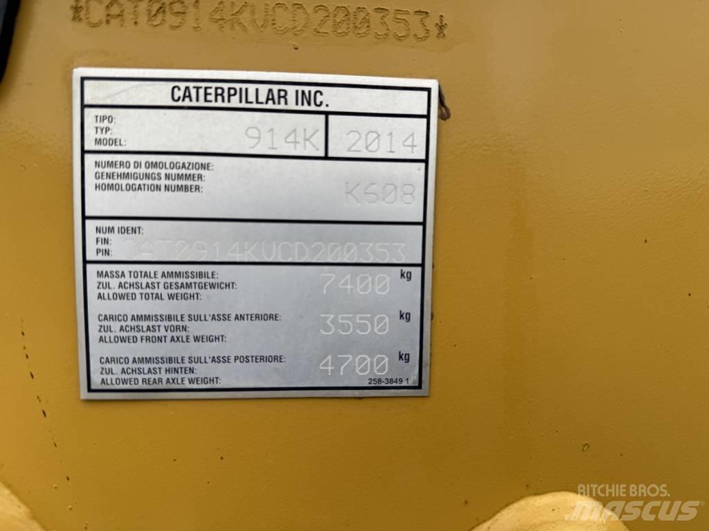 CAT 914K shovel Læssemaskiner på hjul
