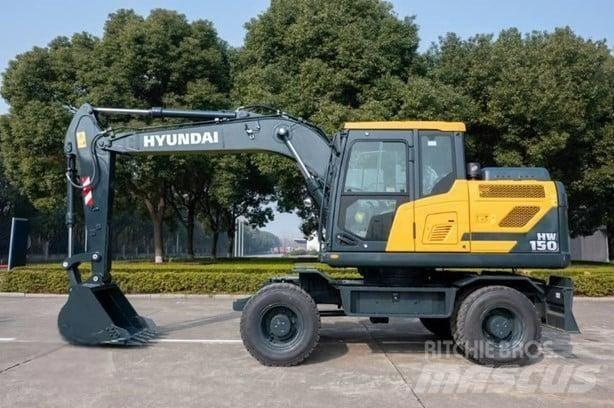 Hyundai HW 150 Gravemaskiner på hjul