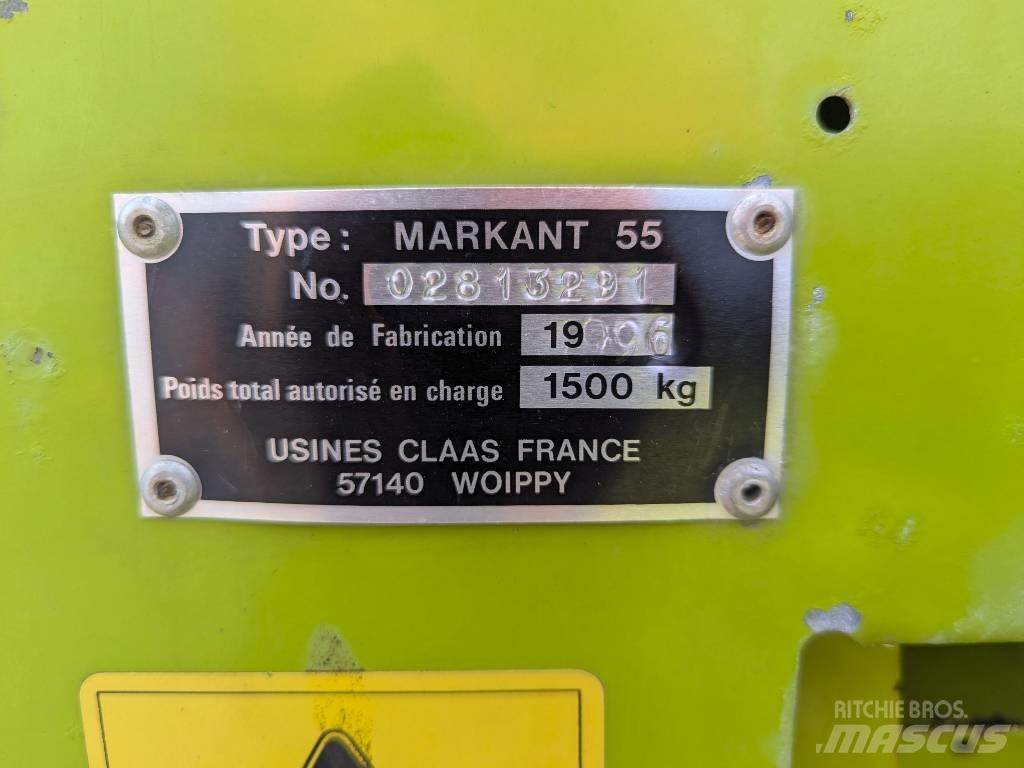 CLAAS Markant 55 Pressere til firkantede baller