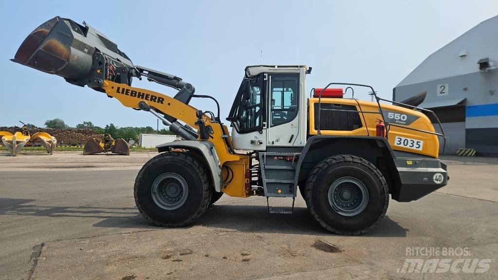 Liebherr L 550 Læssemaskiner på hjul