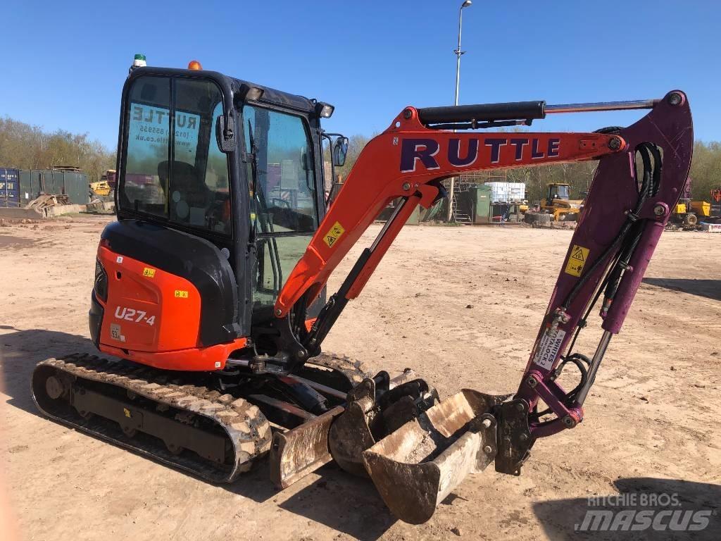 Kubota U 27-4 Minigravemaskiner