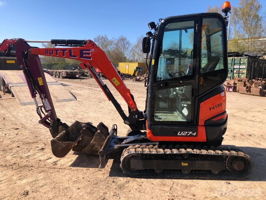 Kubota U 27-4 Minigravemaskiner