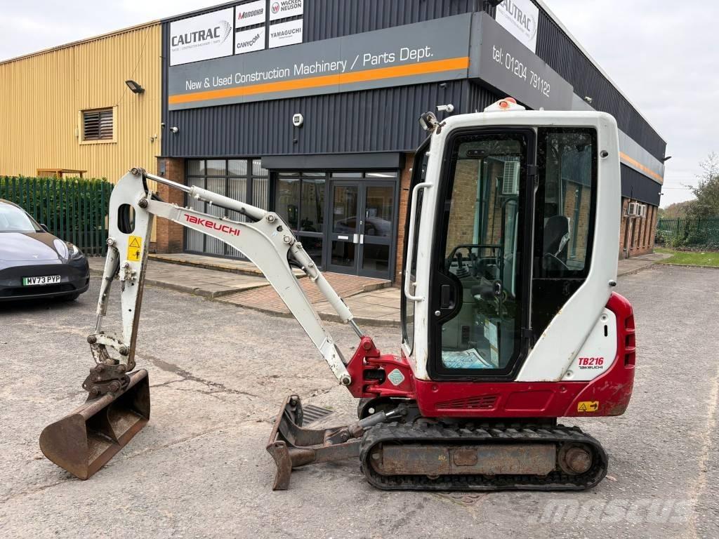Takeuchi TB 216 Minigravemaskiner