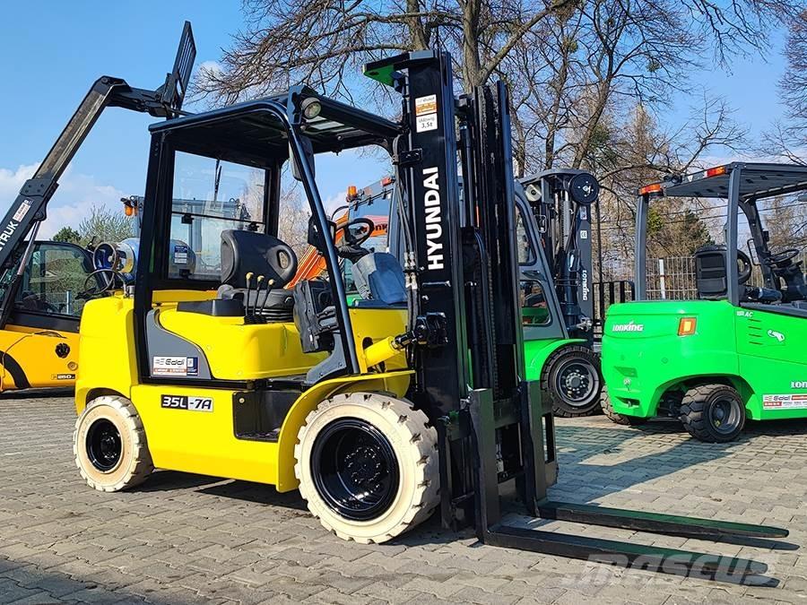Hyundai 35L-7A LPG gaffeltrucks