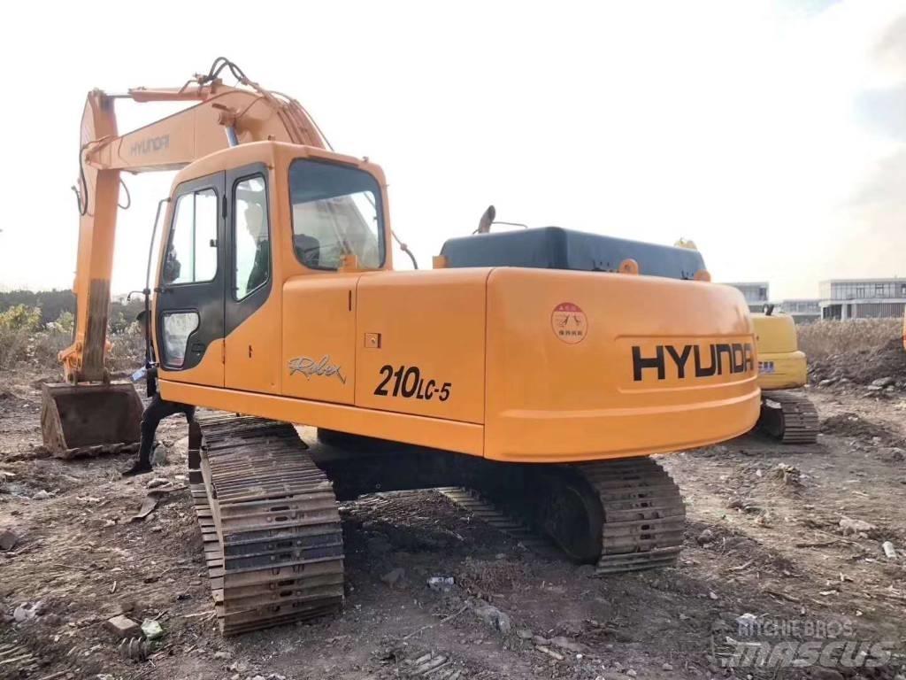 Hyundai 210-5 Gravemaskiner på larvebånd