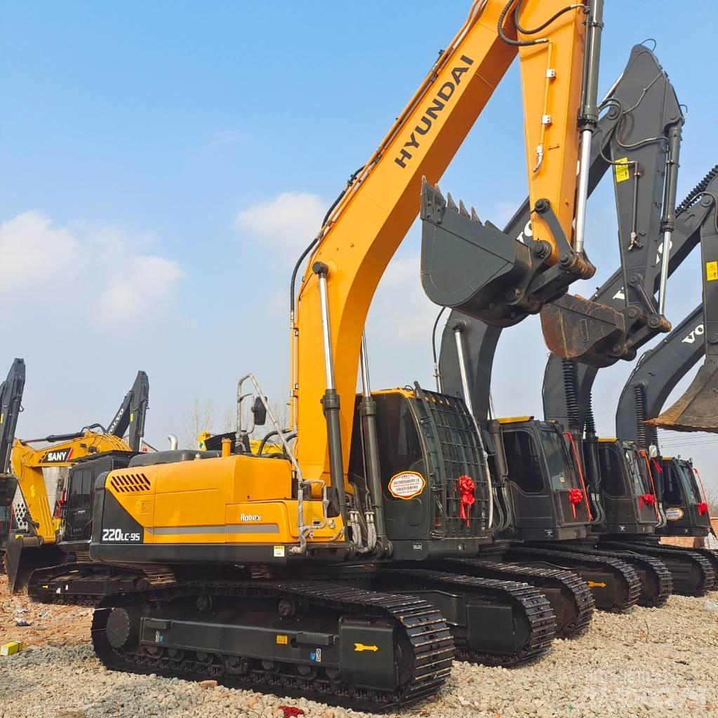 Hyundai R220LC-9S Gravemaskiner på larvebånd