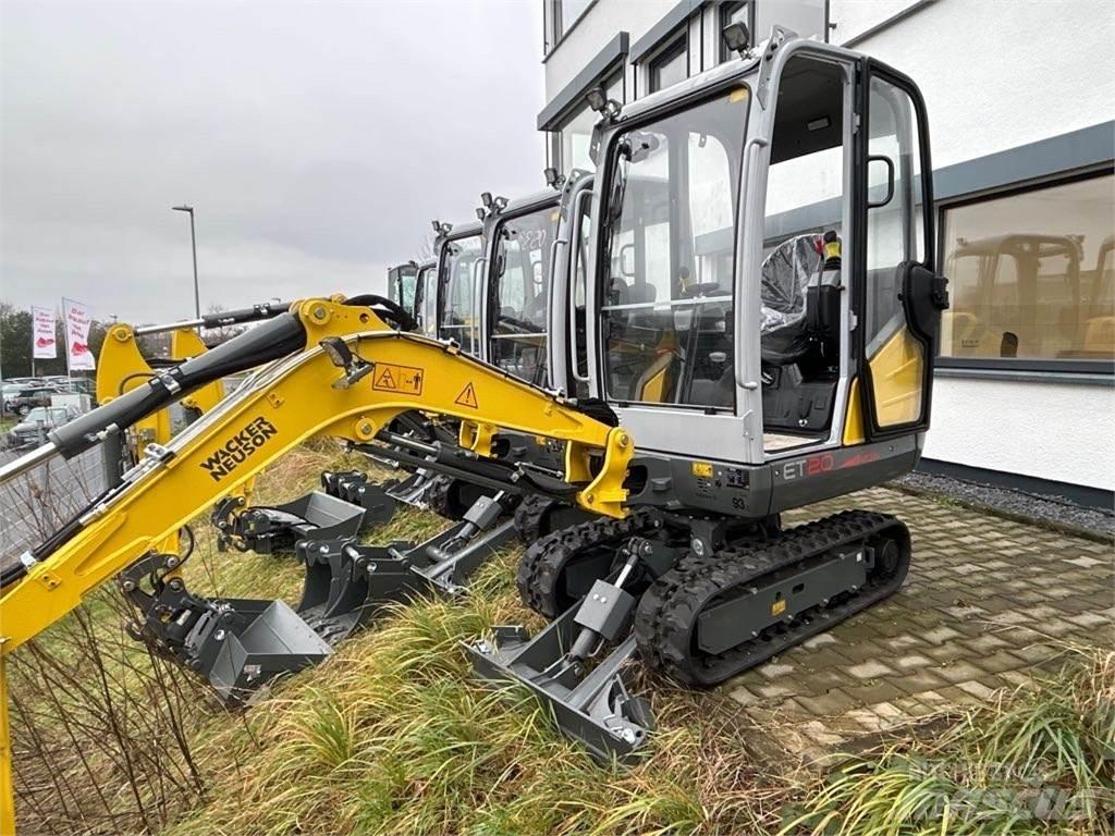 Wacker Neuson ET20 Gravemaskiner på larvebånd