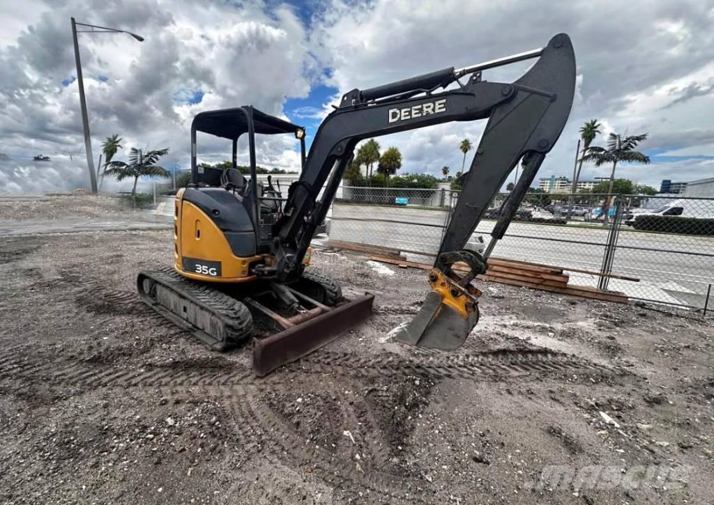 John Deere 35 G Gravemaskiner på larvebånd