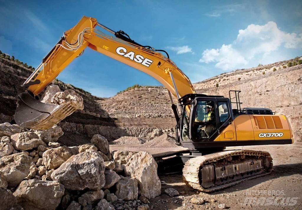 CASE CX 370 D Gravemaskiner på larvebånd