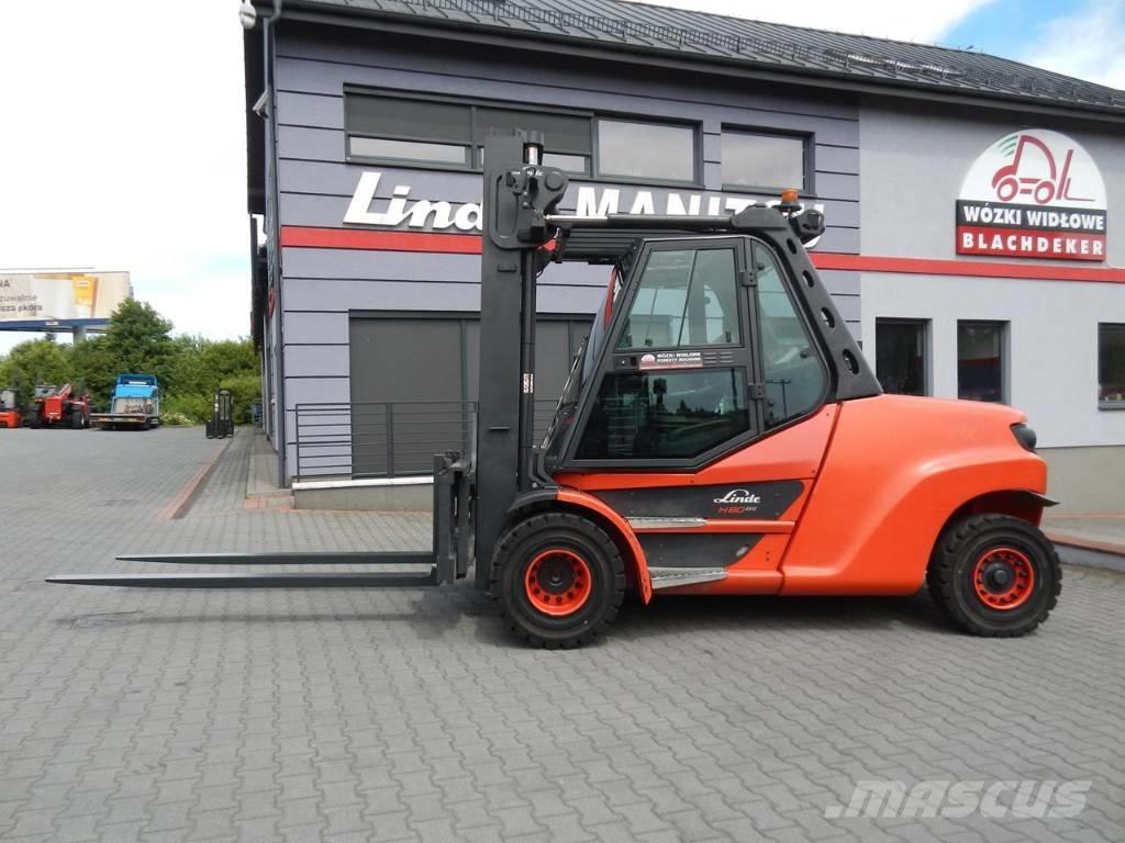 Linde H80D-03/1100 Diesel gaffeltrucks