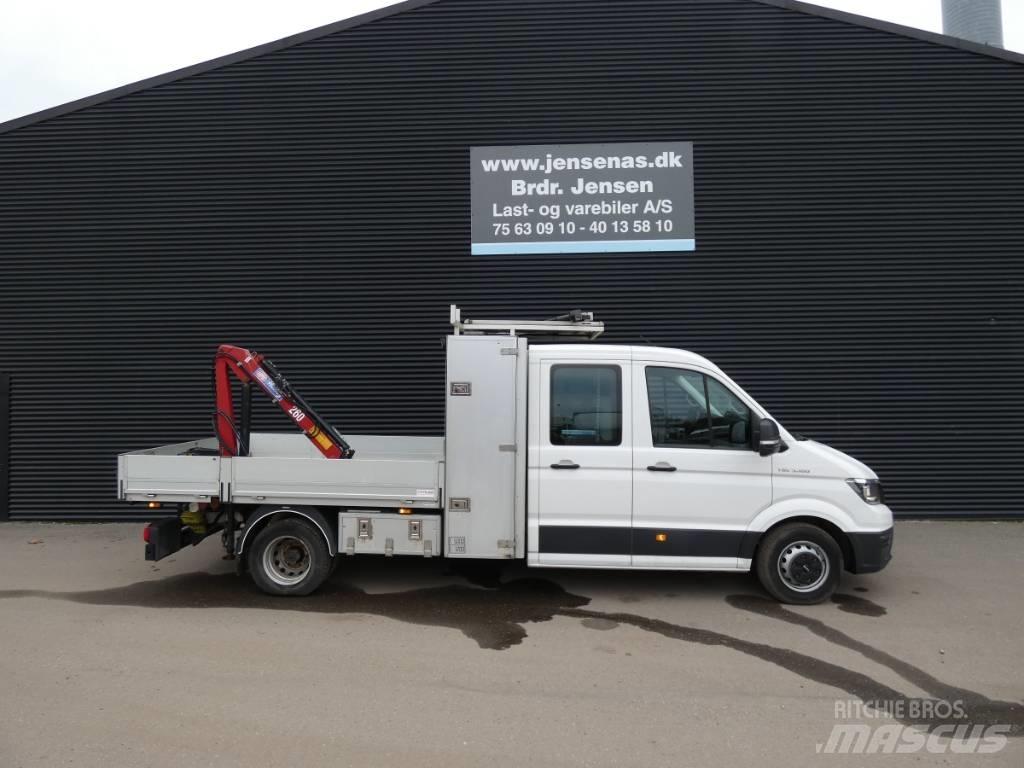 MAN TGE 5.180 Lastbil med lad/Flatbed