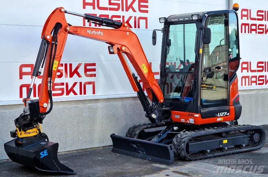Kubota U 27-4 Minigravemaskiner